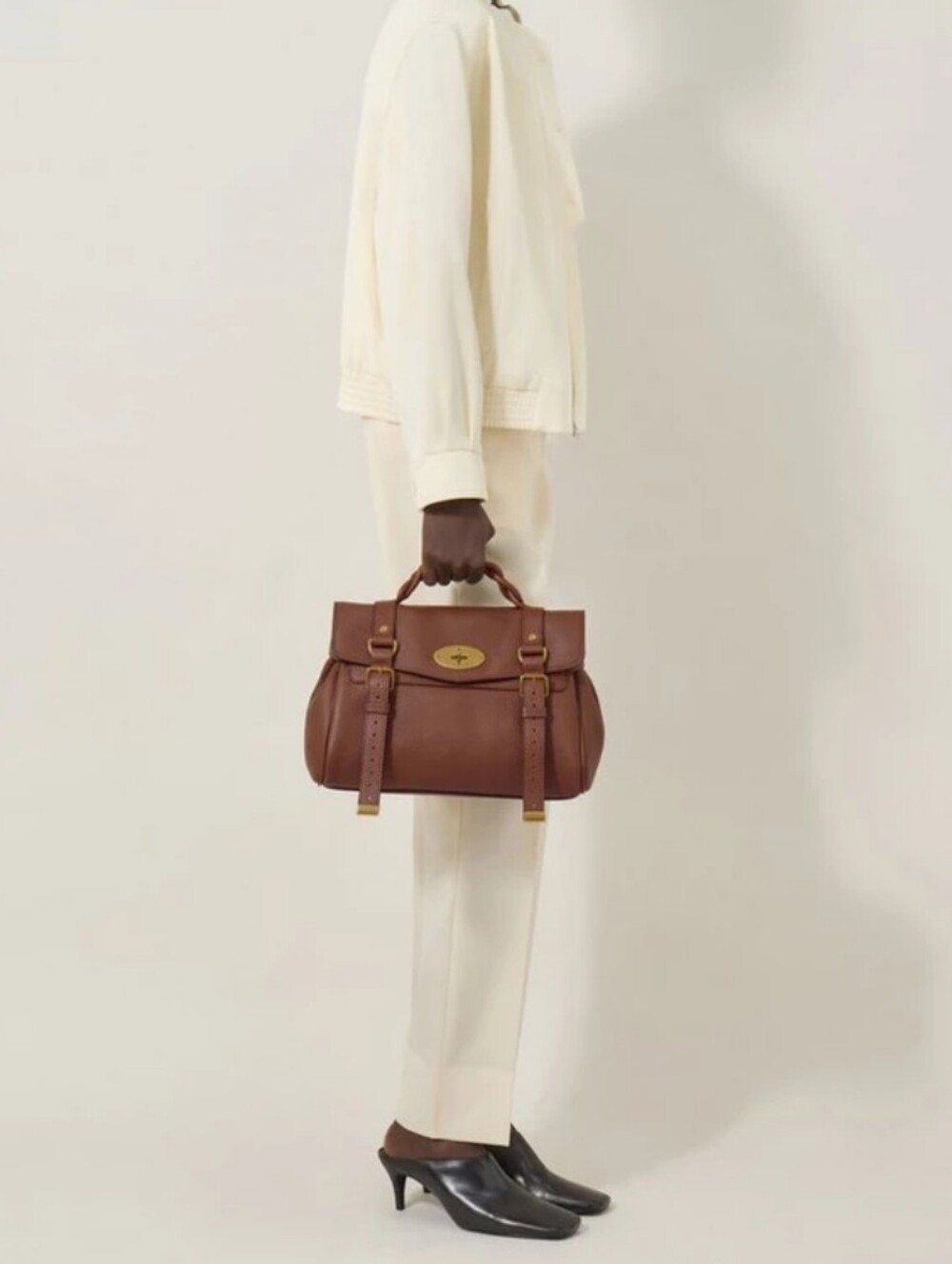 《 Mulberry 》 Alexa Leather Satchel